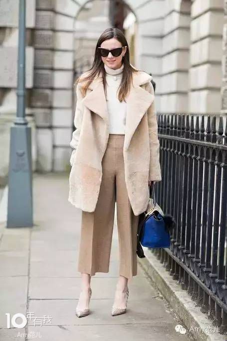 终于把“身长腿短”给破了，高腰和裤长是最好的解药!