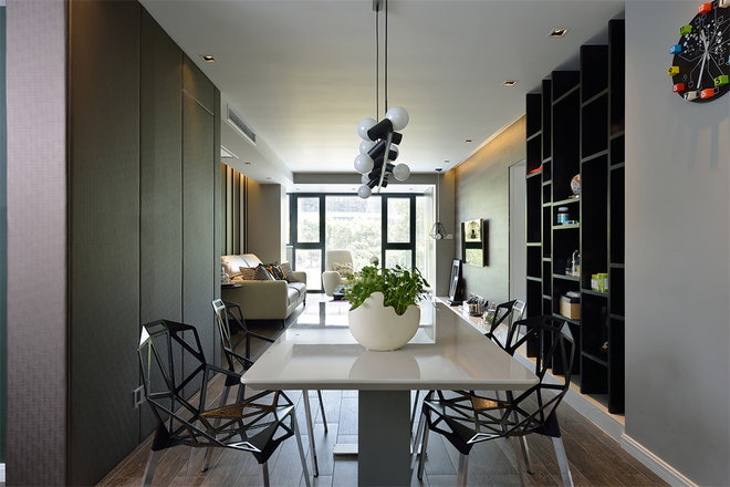 轻奢风格设计搭配效果图,意式轻奢风混搭装修风格