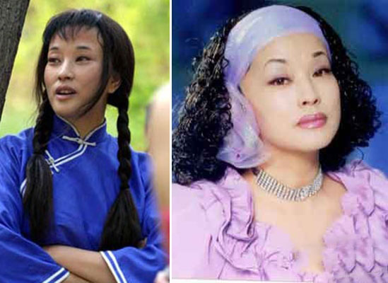 刘晓庆整容前后对比照吓人驻颜有术是骗人的!