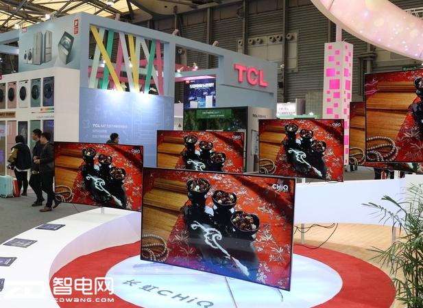 awe2020看点长虹展示双系列8k电视,awe海信大秀