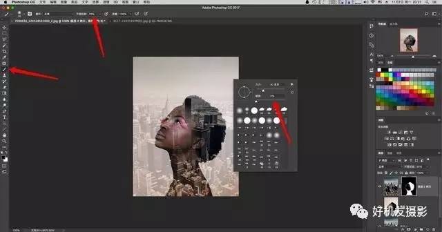 怎么拍双重曝光效果,双重曝光效果图教程