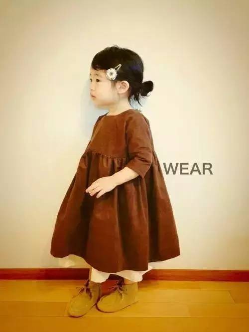 日本萌娃童装走秀,日系小童装潮流搭配