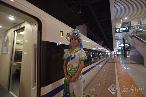 曲靖至深圳高铁沿途风景,昆明至香港高铁首发