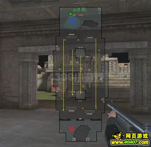 生死*击狙**丛林神迹地图卡点技巧