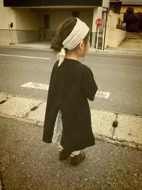 日本萌娃童装走秀,日系小童装潮流搭配