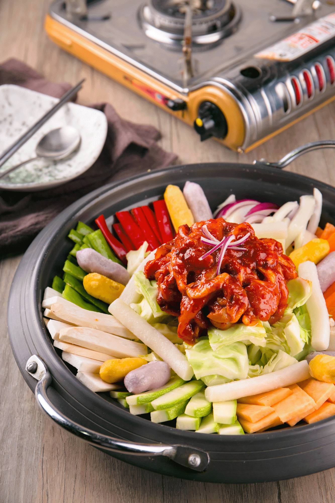 韩式春川烤鸡排 (韩式春川铁板鸡排)