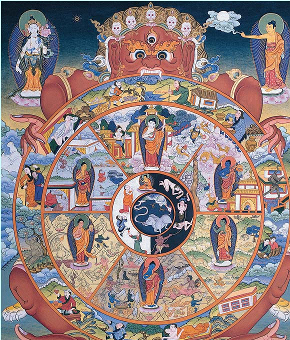 八卦、九州、八叶院与曼荼罗中的宇宙图示