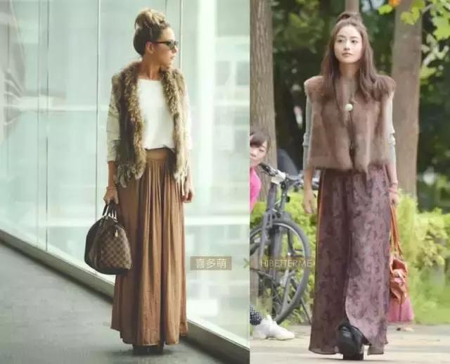 冬天怎么穿裙子好看又不冷,冬天裙子怎么穿超好看