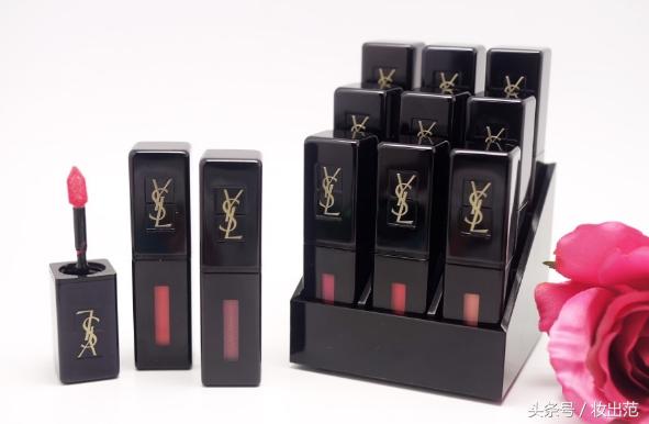 ysl金管和黑管唇釉区别,ysl黑管唇釉不沾杯测试