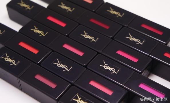 ysl金管和黑管唇釉区别,ysl黑管唇釉不沾杯测试