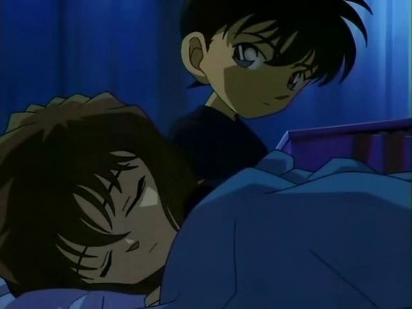 柯南灰原哀超帅瞬间,名侦探柯南灰原哀腹黑