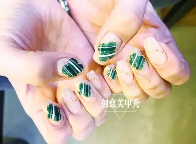 流行的韩国美甲,韩国最新款美甲