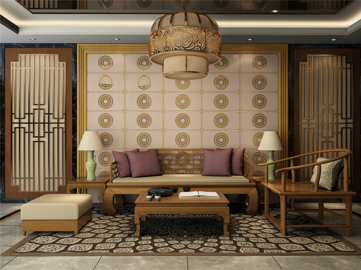 玻璃镜墙装修效果图,玻璃背景墙效果图大全2020款