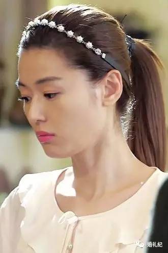 新娘皇冠发型推荐,韩式皇冠新娘发箍推荐