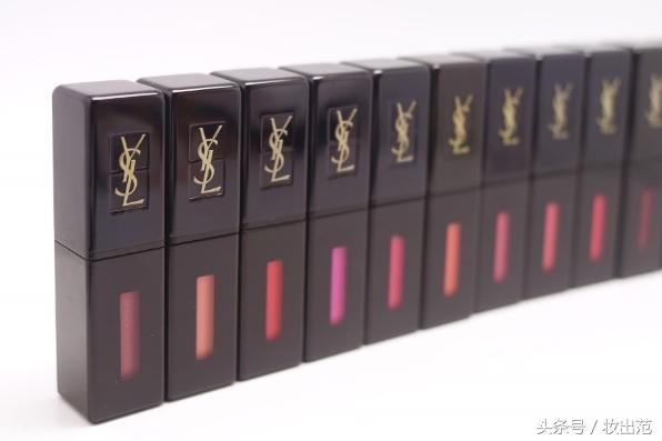 ysl金管和黑管唇釉区别,ysl黑管唇釉不沾杯测试