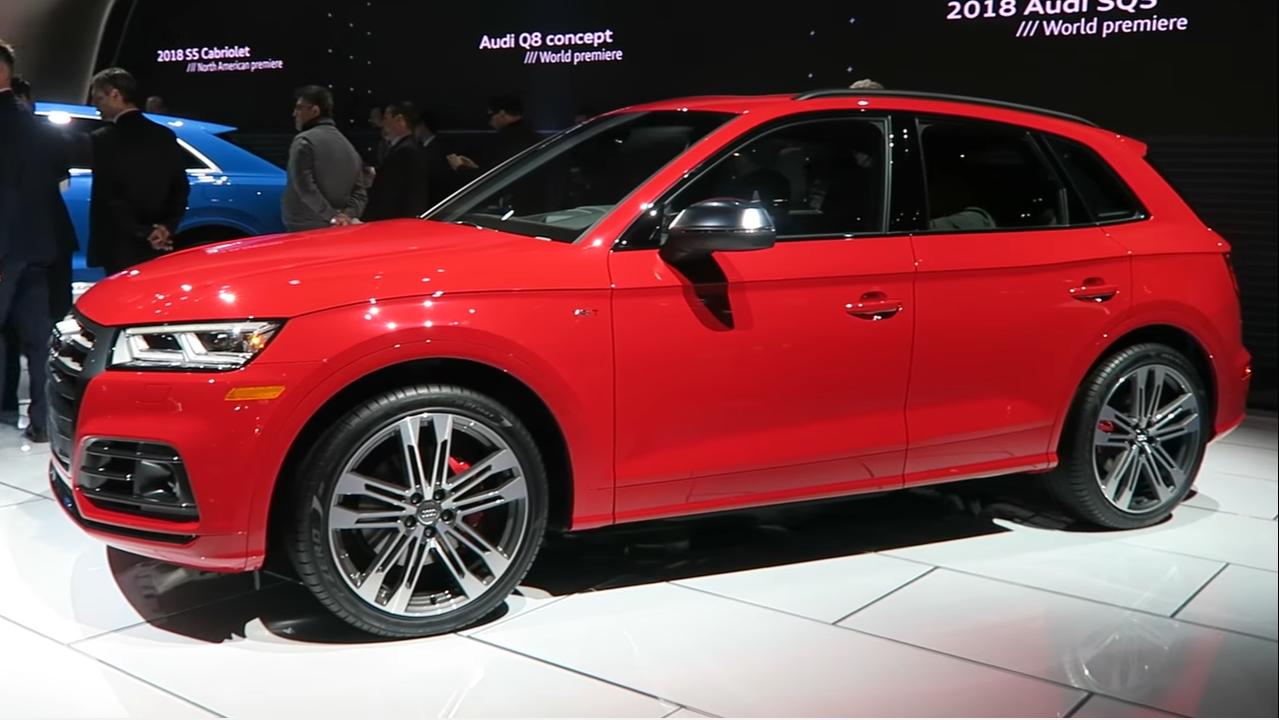 奥迪sq5车展,新款奥迪sq5国内实车首次曝光