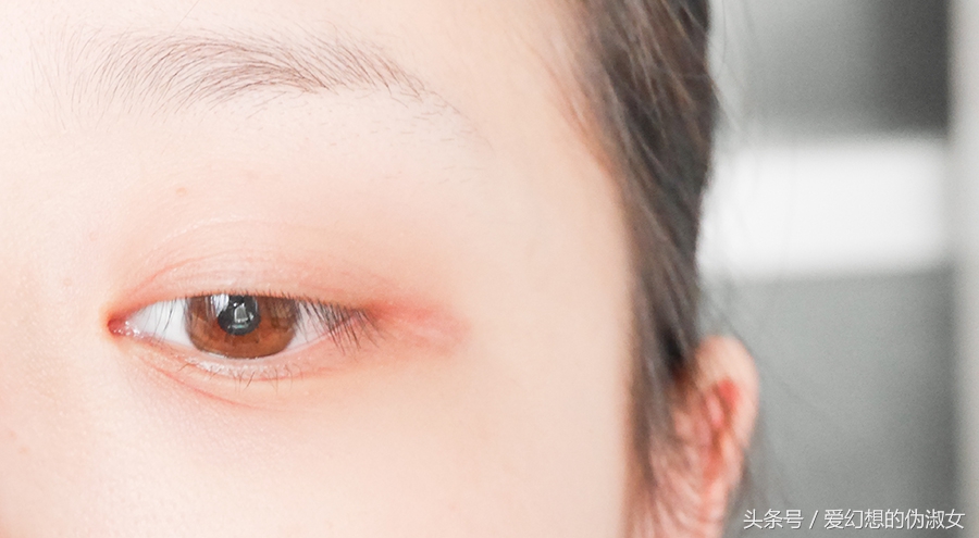 简单又好上手的眼影,单色眼影推荐画法日常