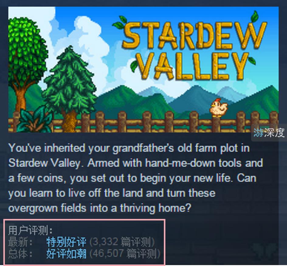 steam星露谷物语游戏时长,steam星露谷物语新游戏