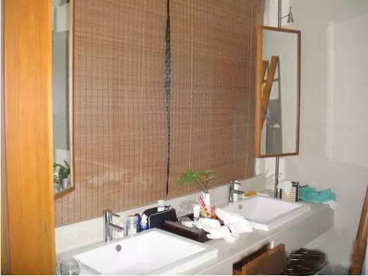 卫生间有帘子遮挡吗,卫生间窗户自带窗帘