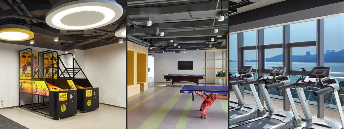 现代办公楼设计高级感,珠海现代简约办公楼会议室装修