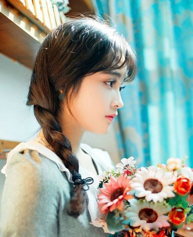 日常编发成人长发淑女,长发发型编发简单好看