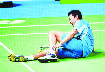 羽毛球中伤病处理,羽毛球单打常见问题