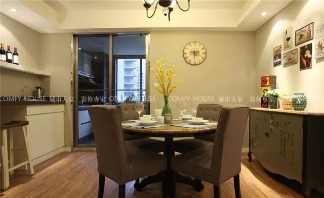 金辉世界城a区126平装修案例,金辉世界城装修风格