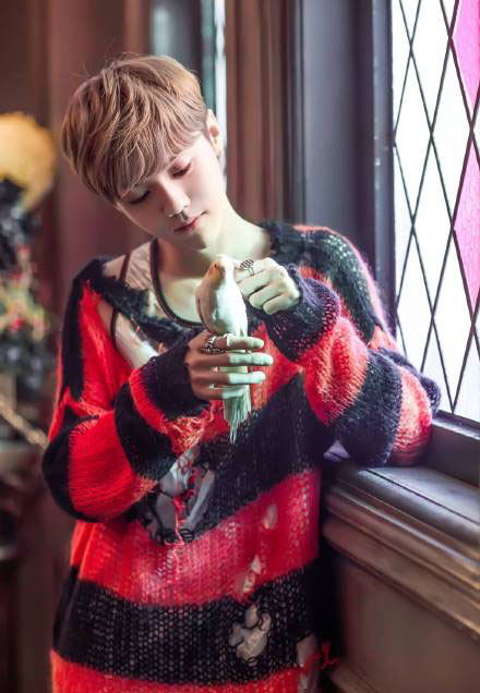 泥萌认识鹿晗吗？就“亲”他，看看，这才是最真实的鹿晗