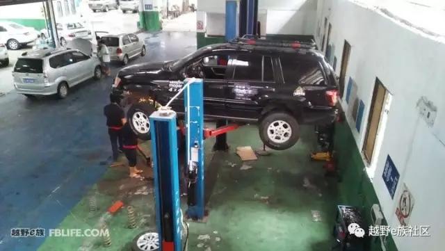 02老大切WJ改装升高作业吐血记