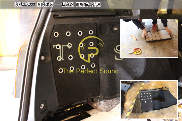 奔驰glc300音响改装方案南京,奔驰glk300原车音响功放