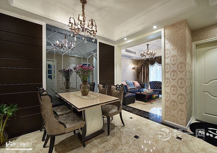 中式公寓设计装修推荐,杭州小复式公寓装修效果图