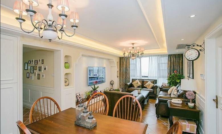 郑州150平美式,郑州150平米简约风格