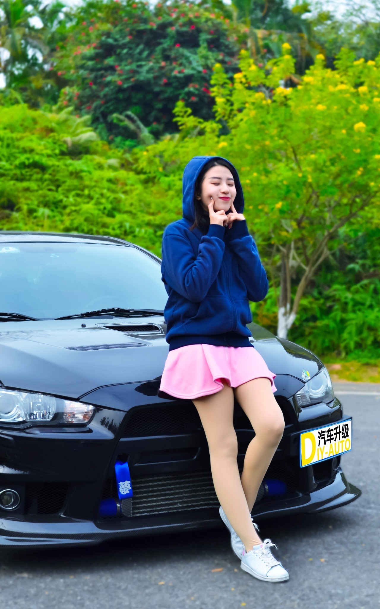 女生说车,2w多的三菱翼神