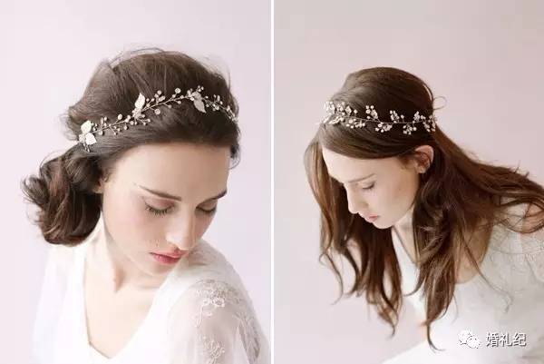 新娘皇冠发型推荐,韩式皇冠新娘发箍推荐