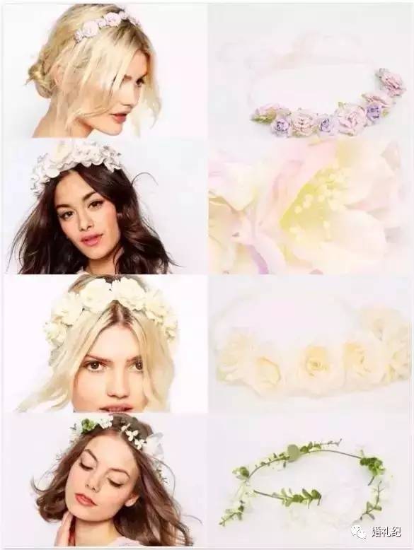 新娘皇冠发型推荐,韩式皇冠新娘发箍推荐