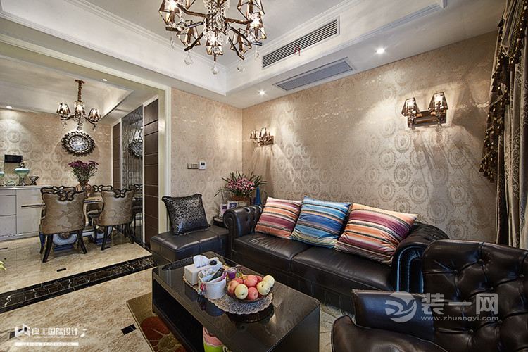 中式公寓设计装修推荐,杭州小复式公寓装修效果图