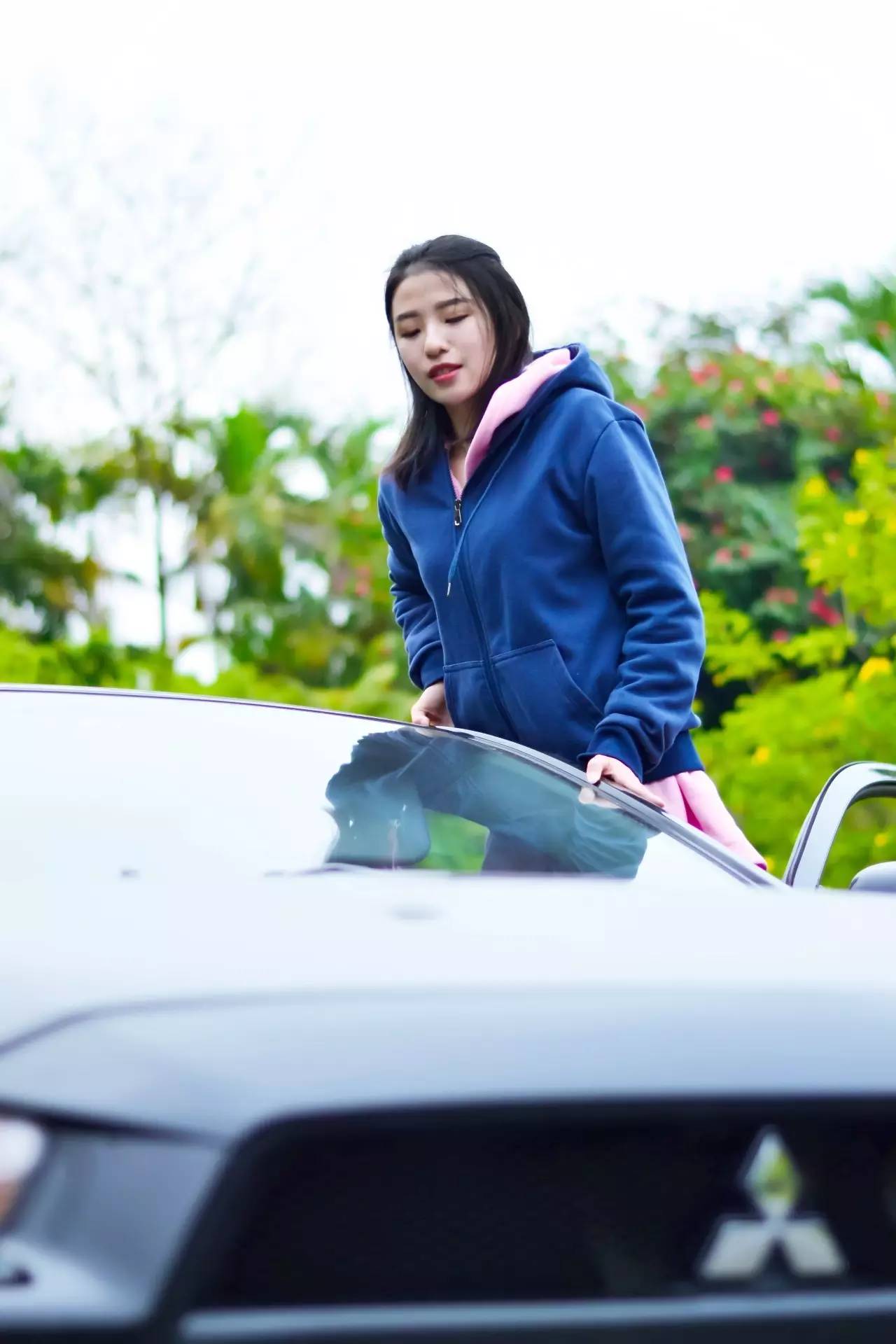 女生说车,2w多的三菱翼神