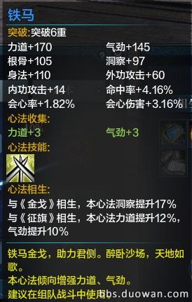 天涯明月刀真武心法搭配最新,天涯明月刀真武心法搭配