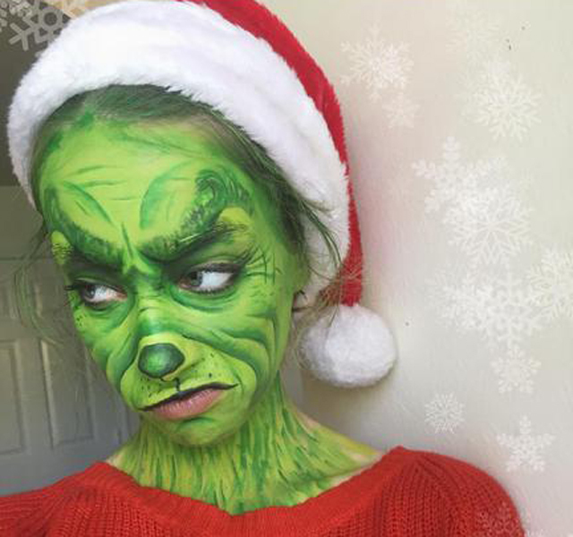 什么都往脸上画，十五岁的她火了