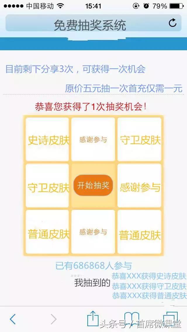 你抽的可能是假奖，但能赚钱是真的