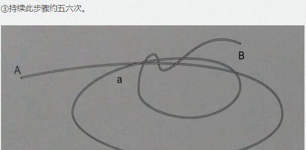 沉底矶钓线组图解,矶钓串钩线组组装图解