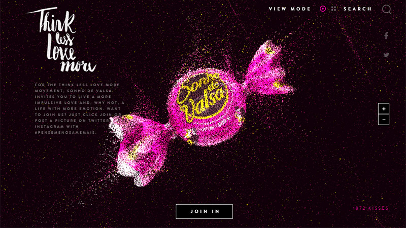 简洁大方的网页设计,单页网页设计案例