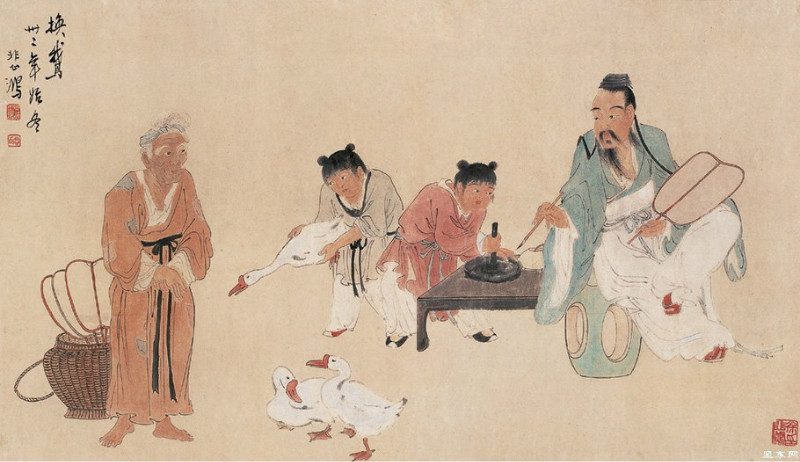 徐悲鸿的八匹奔跑的马画作品欣赏,徐悲鸿画喜鹊作品欣赏大全