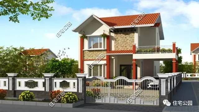 40套最适合农村现代别墅110平方,轻钢别墅三层半农村100平方多少钱