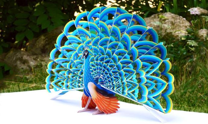 纸艺立体作品,完美世界绘画版