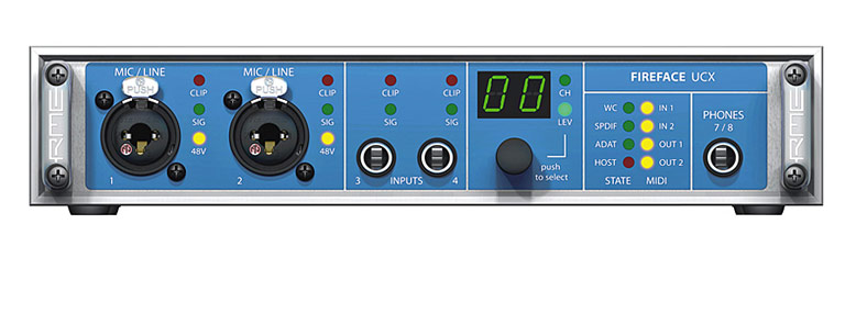 RMEFirefaceUCX电脑专业录音K歌声卡
