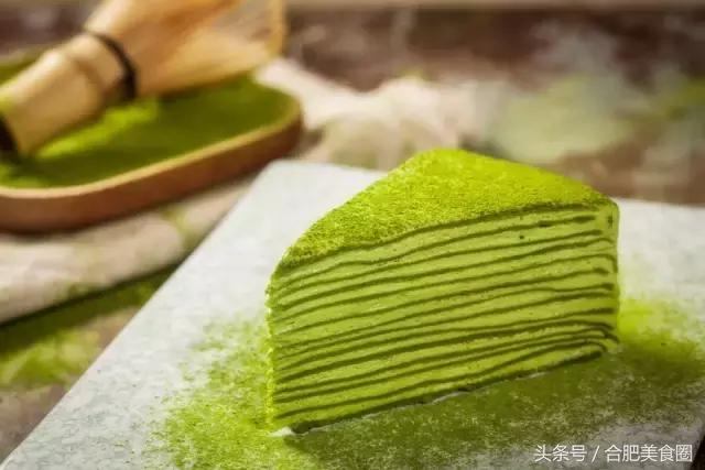 抹茶分层的乳酪蛋糕抹茶控看过来,抹茶控巧克力控看过来