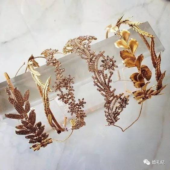 新娘皇冠发型推荐,韩式皇冠新娘发箍推荐