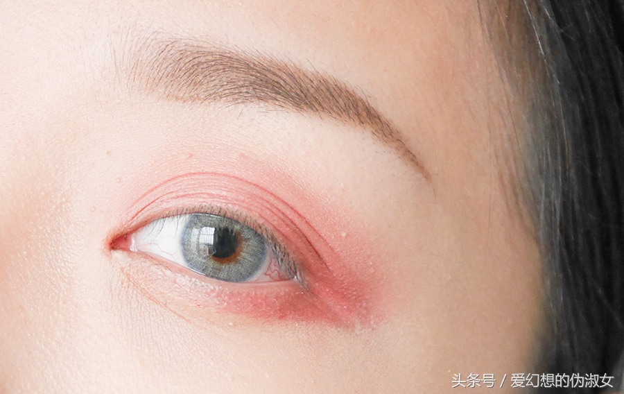 简单又好上手的眼影,单色眼影推荐画法日常