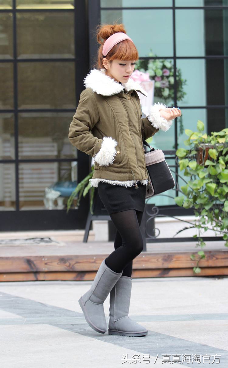 告别小粗腿~温暖时尚的雪地靴搭配法则